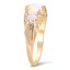 The Glasgow Ring, smalltop view on a hand
