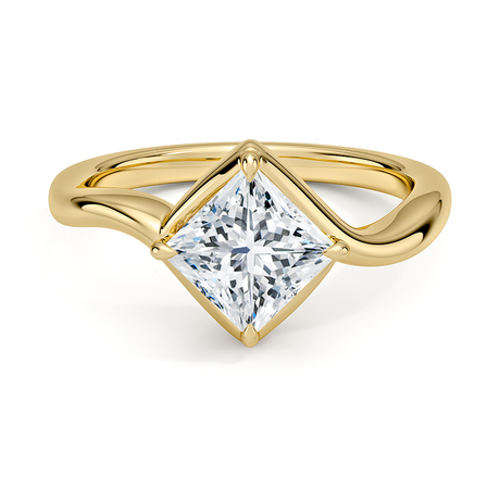 Bezel Atelier Solitaire Diamond Ring