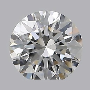 Round diamond — real photo