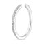 18K White Gold Sia Three-Quarter Coverage Diamond Ring (1/5 ct. tw.), smallside view