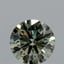 1.10 Ct. Fancy Vivid Green Round Lab Grown Diamond