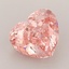 3.00 Ct. Fancy Vivid  Pink Heart Lab Grown Diamond