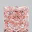 2.34 Ct. Fancy Vivid Pink Princess Lab Grown Diamond
