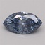0.56 Ct. Fancy Vivid Blue Marquise Lab Grown Diamond