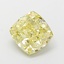 1.75 Ct. Fancy Yellow Cushion Lab Grown Diamond