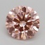 2.00 Ct. Fancy Intense Pink Round Lab Grown Diamond