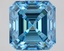 2.60 Ct. Fancy Vivid Blue Asscher Lab Grown Diamond