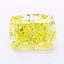 2.01 Ct. Fancy Intense Yellow Cushion Lab Grown Diamond