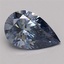 1.38 Ct. Fancy Vivid Blue Pear Lab Grown Diamond