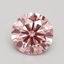 1.80 Ct. Fancy Intense Pink Round Lab Grown Diamond