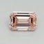 1.90 Ct. Fancy Intense Pink Emerald Lab Grown Diamond
