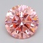 1.00 Ct. Fancy Pink Round Lab Grown Diamond