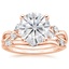 14KR Moissanite Willow Bridal Set (1/4 ct. tw.), smalltop view