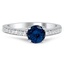 Modern Sapphire Vintage Ring