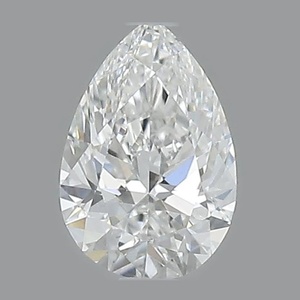 Pear diamond — real photo