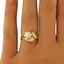 The Batia Matched Set, smalltop view on a hand