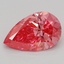1.58 Ct. Fancy Vivid Pink Pear Lab Grown Diamond