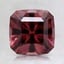 7.3x7.2mm Unheated Pink Cushion Zircon