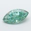 4.08 Ct. Fancy Vivid Bluish Green Marquise Lab Grown Diamond