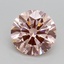 1.80 Ct. Fancy Intense Pink Round Lab Grown Diamond