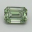 2.10 Ct. Fancy Vivid Green Emerald Lab Grown Diamond