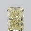 0.74 Ct. Fancy Intense Yellow Radiant Lab Grown Diamond