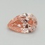 0.41 Ct. Fancy Vivid Pink Pear Lab Grown Diamond