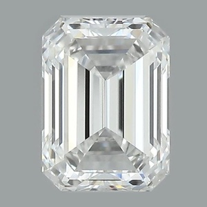 Emerald diamond — real photo
