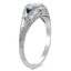 The Maisie Ring, smalltop view on a hand
