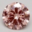 3.01 Ct. Fancy Intense Pink Round Lab Grown Diamond