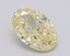 1.57 Ct. Fancy Intense Yellow Oval Lab Grown Diamond