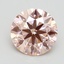 2.30 Ct. Fancy Intense Pink Round Lab Grown Diamond