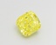 1.54 Ct. Fancy Vivid Yellow Cushion Lab Grown Diamond