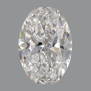 Oval diamond — real photo
