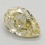 2.30 Ct. Fancy Intense Yellow Pear Lab Grown Diamond