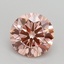 2.04 Ct. Fancy Intense Pink Round Lab Grown Diamond