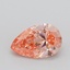 1.00 Ct. Fancy Vivid Pink Pear Lab Grown Diamond