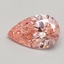 0.50 Ct. Fancy Vivid Pink Pear Lab Grown Diamond