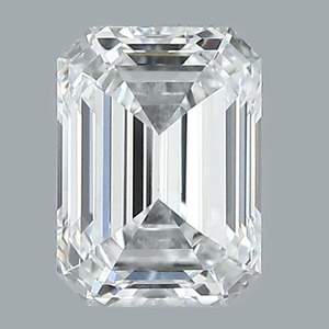 Emerald diamond — real photo