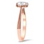 Tapered Filigree Diamond Ring, smallview