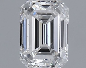 Emerald diamond — real photo