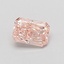 0.48 Ct. Fancy Vivid Pink Radiant Lab Grown Diamond