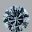2.94 Ct. Fancy Vivid Blue Round Lab Grown Diamond