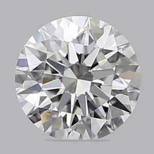 Round diamond — real photo