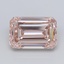 12.02 Ct. Fancy Light  Pink Emerald Lab Grown Diamond