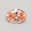 1.01 Ct. Fancy Intense Pink Oval Lab Grown Diamond
