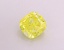 1.49 Ct. Fancy Vivid Yellow Cushion Lab Grown Diamond