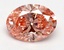2.00 Ct. Fancy Vivid Pink Oval Lab Grown Diamond