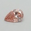 0.31 Ct. Fancy Vivid Pink Pear Lab Grown Diamond
