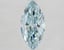 1.52 Ct. Fancy Intense Bluish Green Marquise Lab Grown Diamond